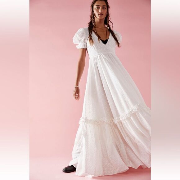 Free People Selkie Prairie Gown - Picture 7 of 10